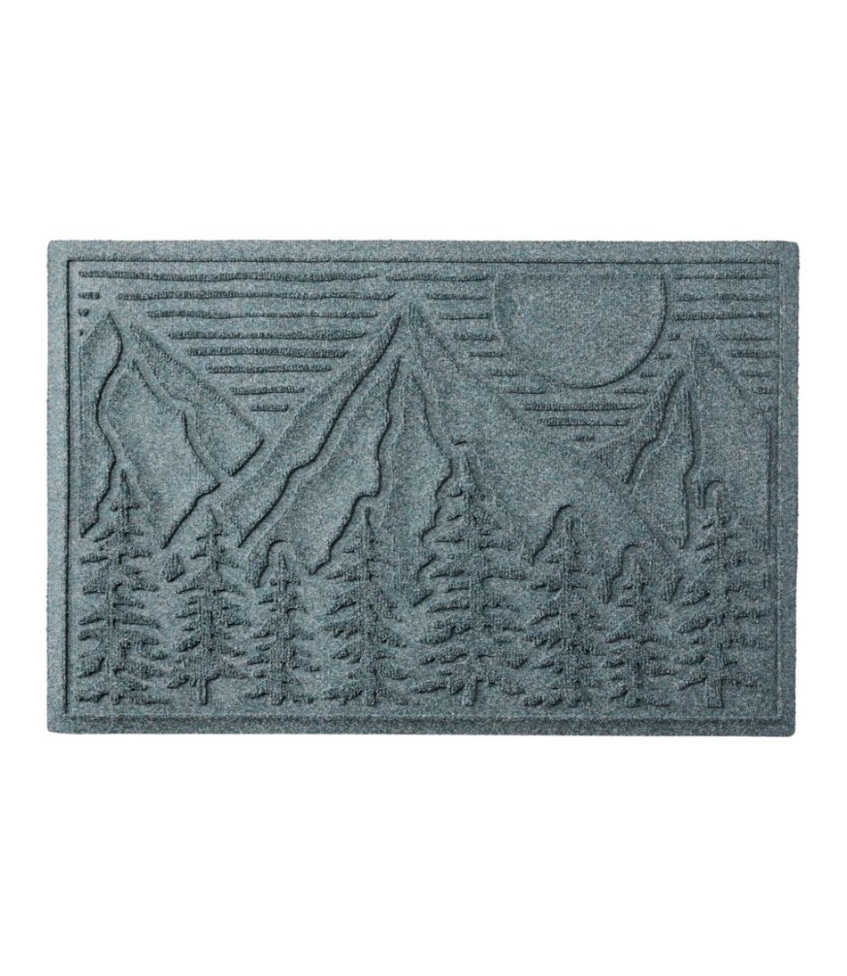 L.L.Bean Everyspace Recycled Waterhog Doormat, Treeline HOME GOODS
