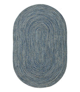 L.L.Bean All-Weather Braided Rug, Concentric Pattern Oval HOME GOODS
