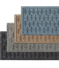 L.L.Bean Everyspace Recycled Waterhog Boot Mat, Trees HOME GOODS