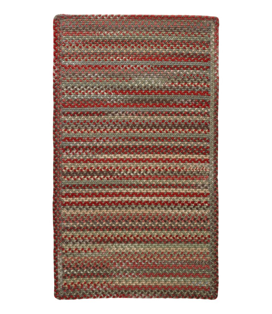L.L.Bean Braided Wool Rug, Horizontal Braid HOME GOODS
