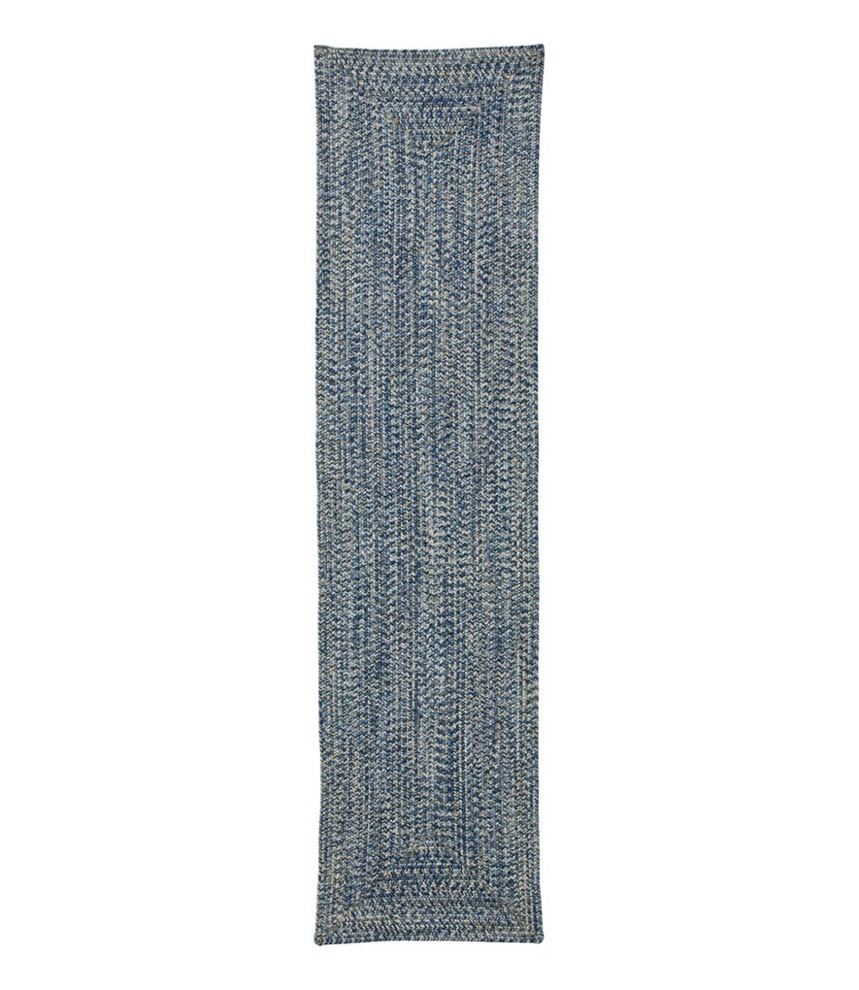 L.L.Bean All-Weather Braided Runner, Concentric Pattern Rectangular HOME GOODS