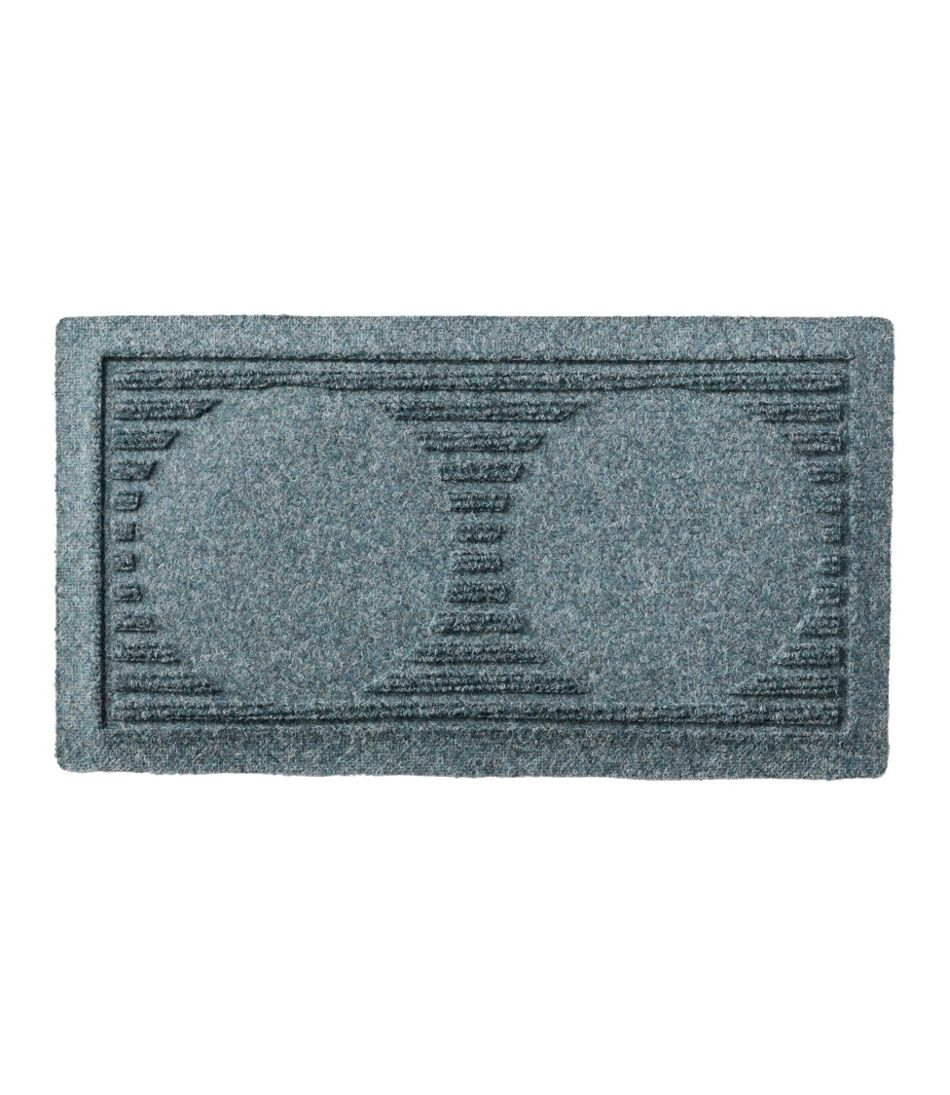 L.L.Bean Recycled Waterhog Dog Mat, Placemat, Rectangular HOME GOODS