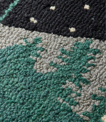 L.L.Bean Wool Hooked Novelty Rug, Winter Woods HOME GOODS