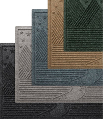 L.L.Bean Everyspace Recycled Waterhog Doormat, Twilight Mountain Range HOME GOODS