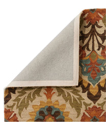 L.L.Bean Woodland Wool Hooked Rug HOME GOODS