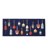 L.L.Bean Indoor/Outdoor Vacationland Runner, Buoys HOME GOODS
