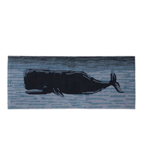 L.L.Bean Indoor/Outdoor Vacationland Runner, Coastal Whale HOME GOODS