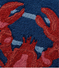 L.L.Bean Indoor/Outdoor Vacationland Rug, Lobsters HOME GOODS