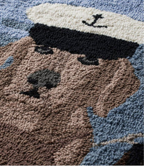 L.L.Bean Indoor/Outdoor Vacationland Rug, Seaside Dogs HOME GOODS