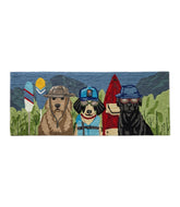 L.L.Bean Indoor/Outdoor Vacationland Runner, Paddle Sports Dogs HOME GOODS|SALE