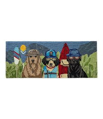 L.L.Bean Indoor/Outdoor Vacationland Runner, Paddle Sports Dogs HOME GOODS|SALE