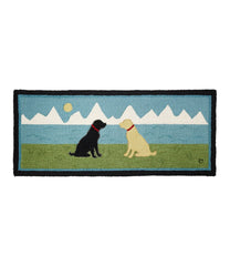 L.L.Bean Wool Hooked Novelty Runner, Lakeside Labs HOME GOODS