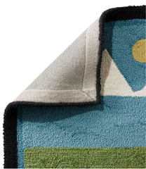 L.L.Bean Wool Hooked Novelty Runner, Lakeside Labs HOME GOODS