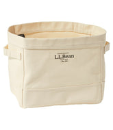 L.L.Bean Canvas Storage Tote, Rectangular HOME GOODS
