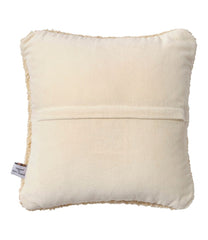 L.L.Bean Wool Hooked Throw Pillow, Yellow Dog, 14" x 14" HOME GOODS