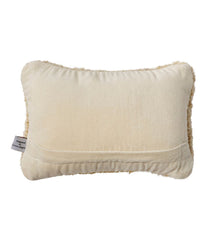 L.L.Bean Wool Hooked Throw Pillow, Yellow Labrador, 8" x 12" HOME GOODS