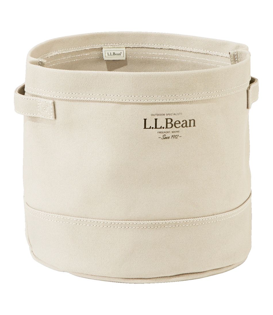 L.L.Bean Canvas Storage Cubby Tote HOME GOODS