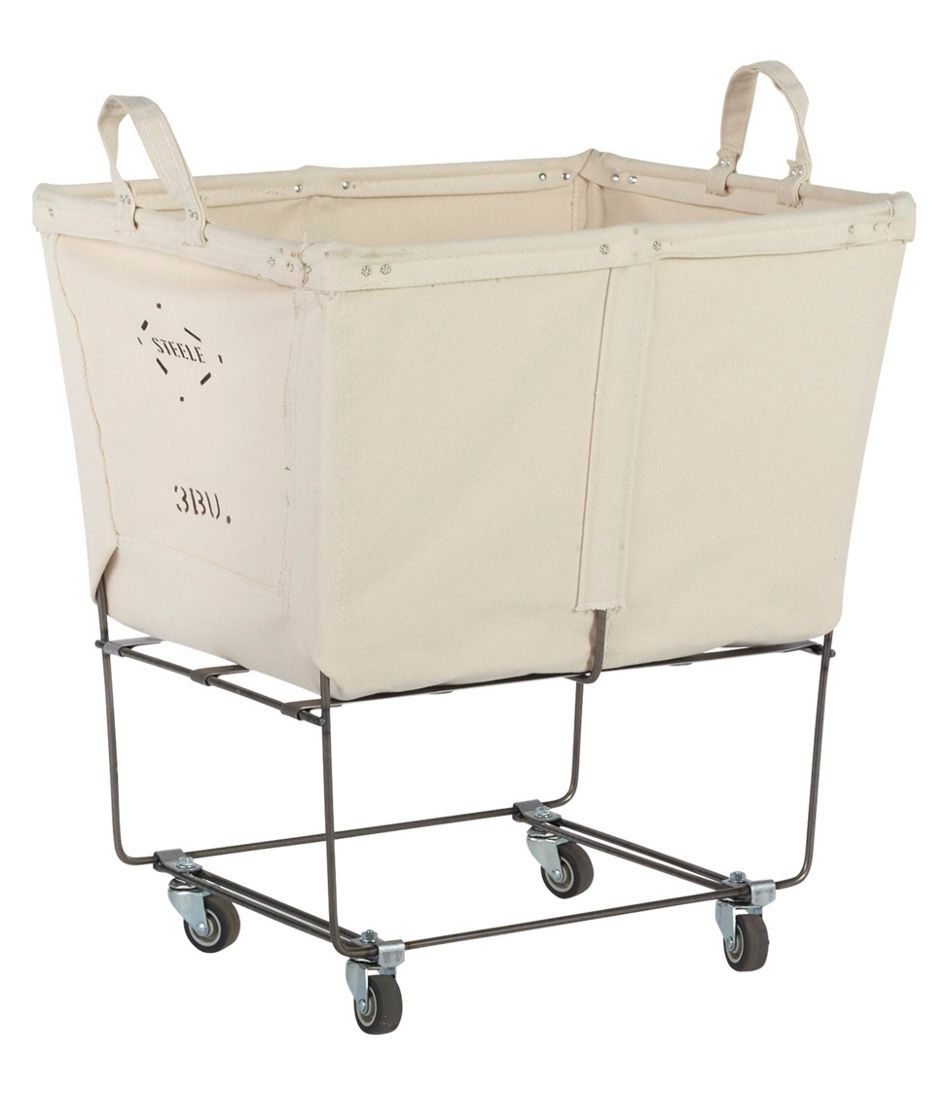 L.L.Bean Steele Three Bushel Elevated Cart with Casters HOME GOODS