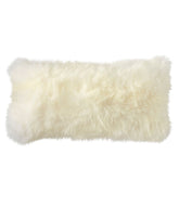 L.L.Bean Sheepskin Throw Pillow, 11" x 22" HOME GOODS
