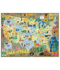 L.L.Bean Take A Hike Puzzle, 500 Pieces HOME GOODS