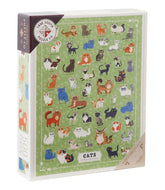 L.L.Bean Illustrated Cats Puzzle, 500 Pieces HOME GOODS