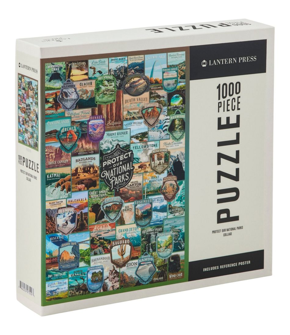 L.L.Bean Protect Our National Parks Puzzle, 1000 Pieces HOME GOODS