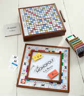 L.L.Bean Deluxe Scrabble/Monopoly HOME GOODS