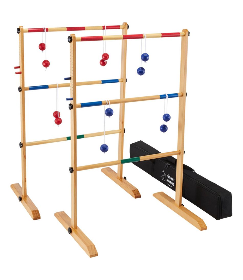 L.L.Bean Yard Games Wooden Ladder Toss HOME GOODS