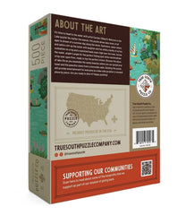 L.L.Bean Lake Living Puzzle, 500 Pieces HOME GOODS