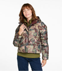 L.L.Bean Women's Popham Puffer Jacket, Print SALE|OUTERWEAR