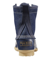 L.L.Bean Women's Bean Boots, 8" Denim Insulated Flannel-Lined SALE