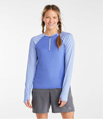 L.L.Bean Women's Comfort Cycling Jersey, Long-Sleeve SALE|CLOTHING