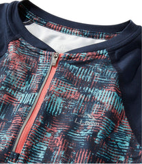 L.L.Bean Women's Comfort Cycling Jersey Print Short-Sleeve SALE