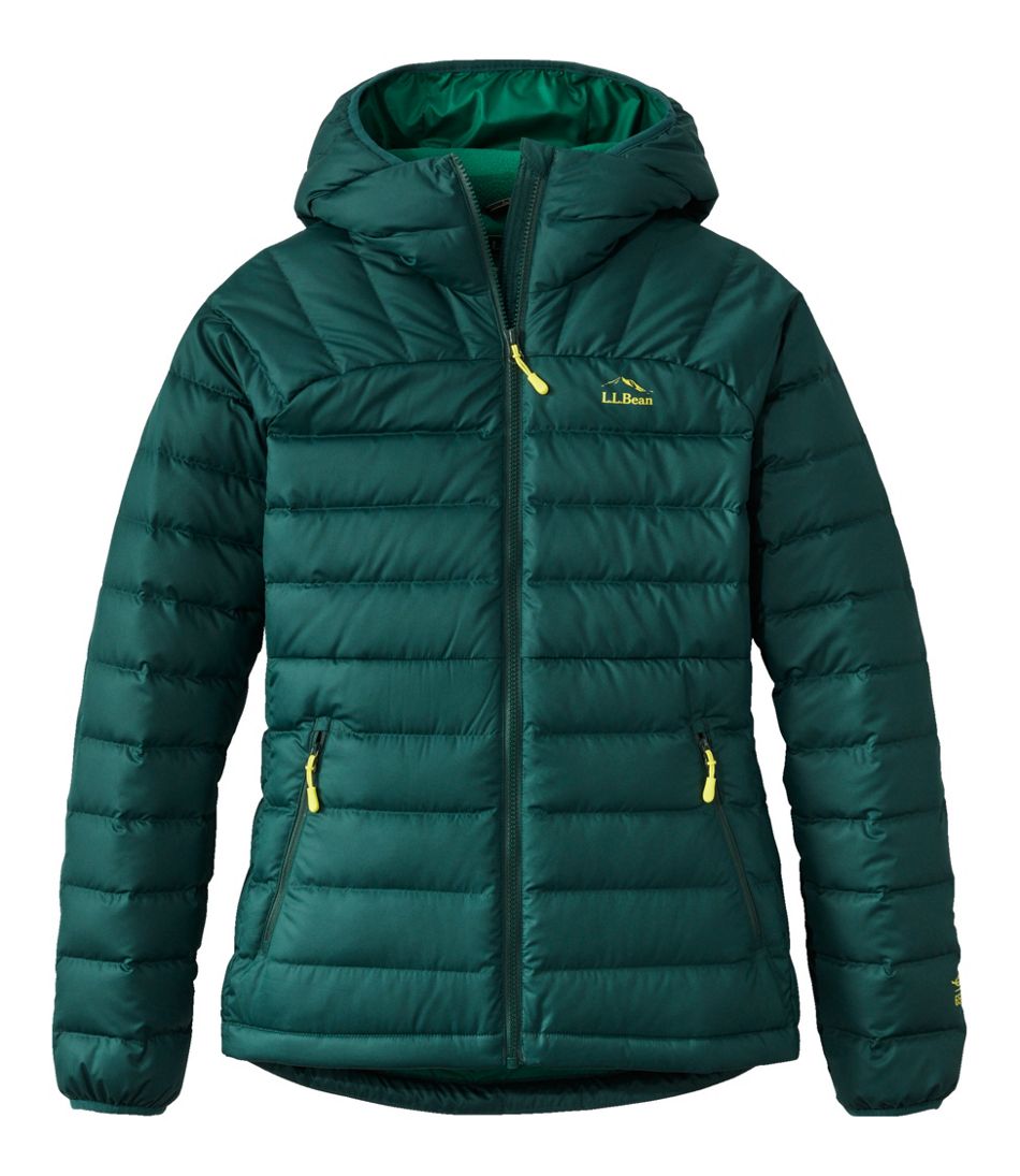 L.L.Bean Women's Bean's Down Hooded Jacket SALE|OUTERWEAR
