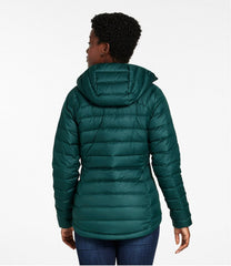 L.L.Bean Women's Bean's Down Hooded Jacket SALE|OUTERWEAR