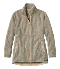 L.L.Bean Women's Bean's Sweater Fleece Full-Zip Coat SALE
