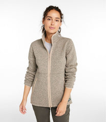 L.L.Bean Women's Bean's Sweater Fleece Full-Zip Coat SALE