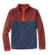 L.L.Bean Men's All Season Access Fleece Pullover, Colorblock SALE|CLOTHING