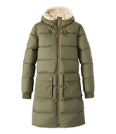L.L.Bean Women's Mountain Classic Down Coat, Sherpa-Lined OUTERWEAR
