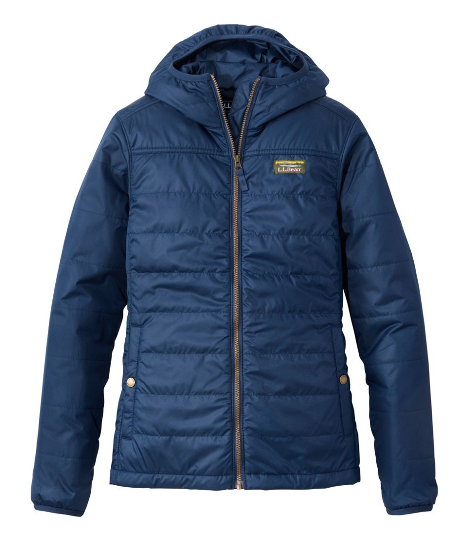 L.L.Bean Women's Mountain Classic Puffer Hooded Jacket OUTERWEAR