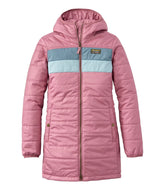 L.L.Bean Women's Mountain Classic Puffer Coat, Colorblock OUTERWEAR