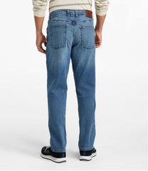L.L.Bean Men's BeanFlex® Jeans, Standard Athletic Fit, Straight Leg CLOTHING