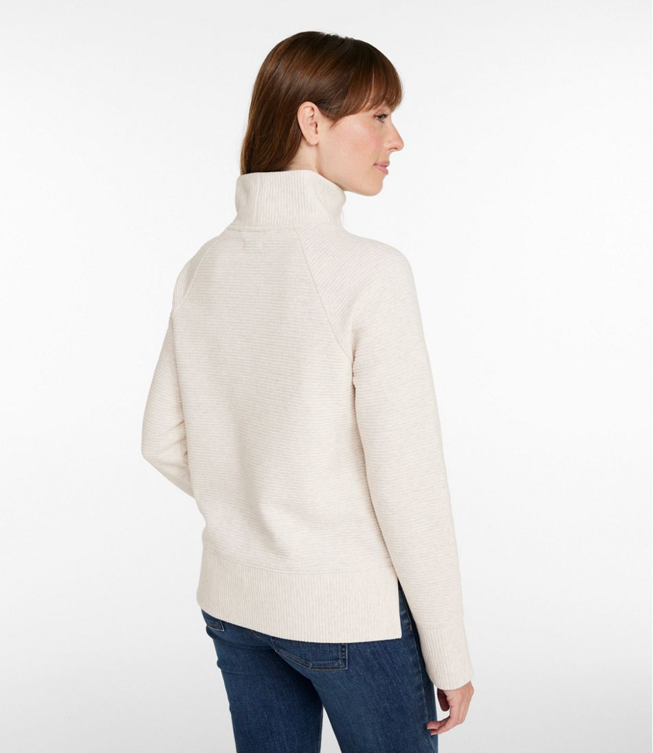 L.L.Bean Women's Lakewashed Double-Knit Funnelneck NEW|CLOTHING|SALE