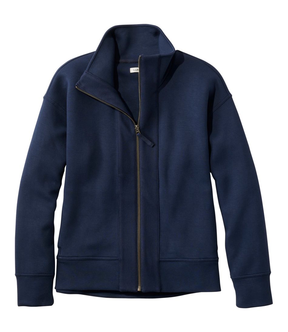 L.L.Bean Women's CloudSoft Top, Full-Zip NEW|CLOTHING|SALE