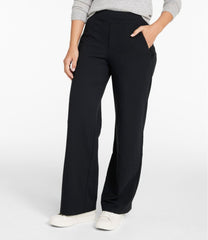 L.L.Bean Women's Go-Anywhere Pants, High-Rise Wide-Leg NEW|CLOTHING|SALE