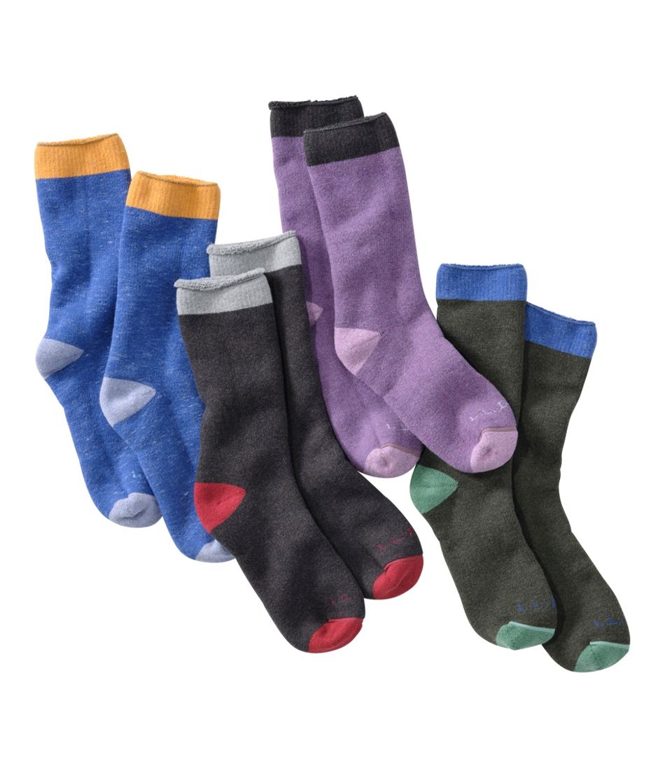 L.L.Bean Adults' Cozy Rangeley Boot Socks NEW|CLOTHING|FOOTWEAR