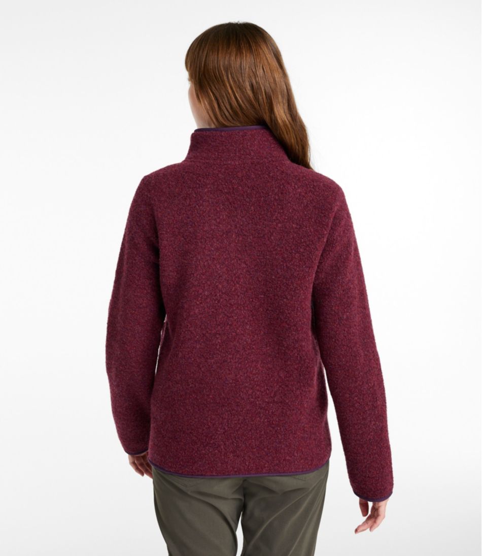 L.L.Bean Women's All Season Wool Fleece Full-Zip Jacket NEW|CLOTHING|OUTERWEAR|SALE