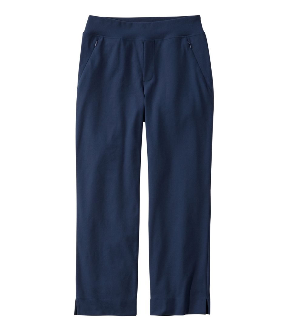 L.L.Bean Women's Go-Anywhere Pants, High-Rise Straight-Leg Ankle NEW|CLOTHING|SALE