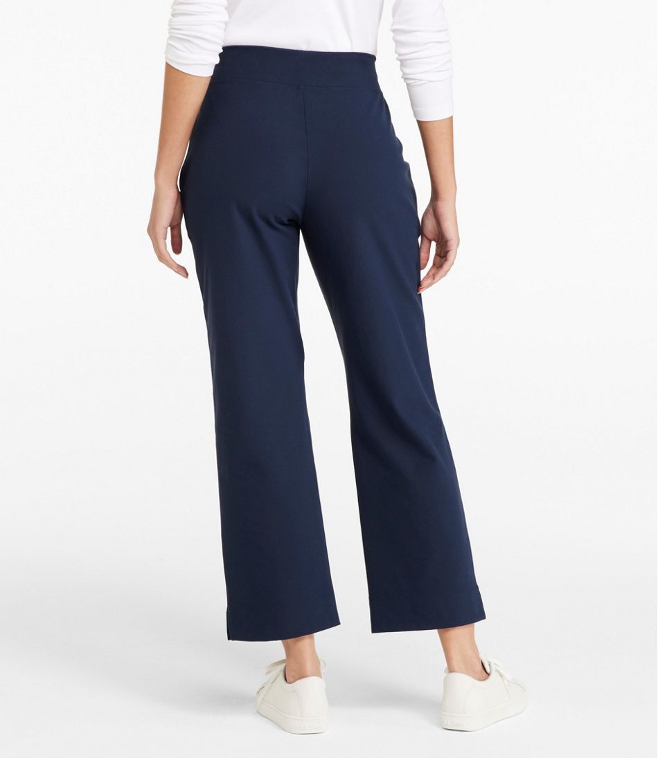 L.L.Bean Women's Go-Anywhere Pants, High-Rise Straight-Leg Ankle NEW|CLOTHING|SALE