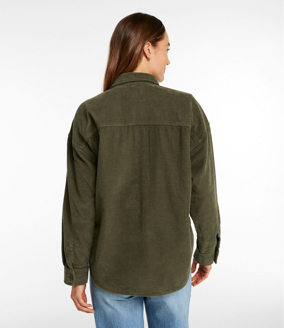 L.L.Bean Women's Signature Corduroy Shirt Jac NEW|CLOTHING